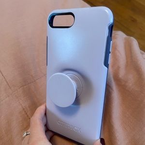 Otter box pop socket iPhone 7plus/8plus